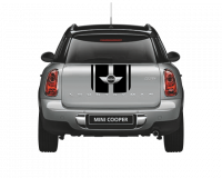 Спортивные полосы на Mini Cooper Paceman / Countryman, вид 4.1