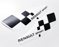 Комплект наклеек "Renault sport" автомобиль Рено, вид 2