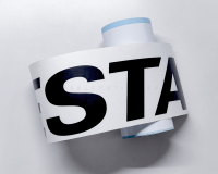 Наклейка полоса "Vesta" на лобовое стекло 130 х 18 см