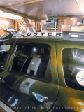 Наклейки на авто "Renault Duster надпись", 2 шт