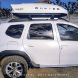 Наклейки на авто "Renault Duster надпись", 2 шт