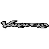 Наклейка "Varadero" 34 х 6 см, серебристо-чёрная