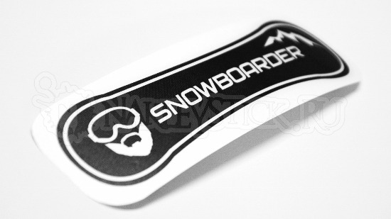 Наклейка на авто Snowboarder пример 2 Наклейка на авто Snowboarder пример 2