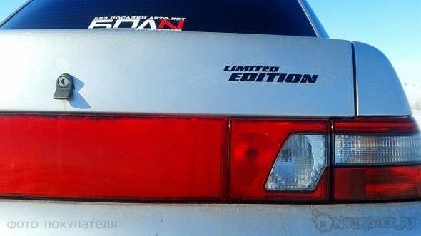 Наклейка на авто Limited edition пример 1 Наклейка на авто Limited edition пример 1